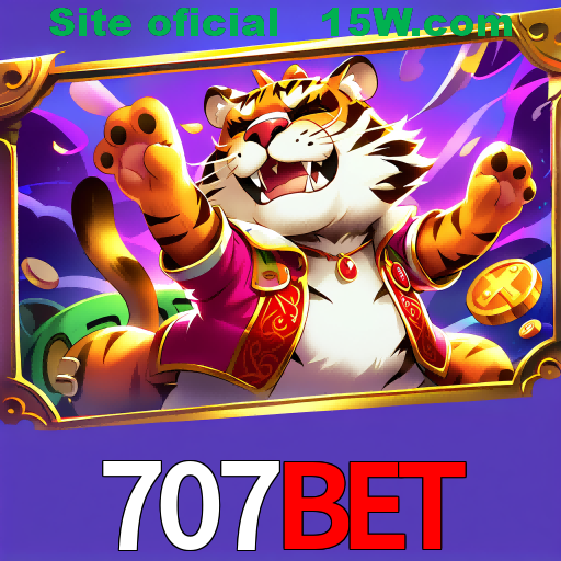 Imagem promocional da 707Bet mostrando a plataforma e suas vantagens